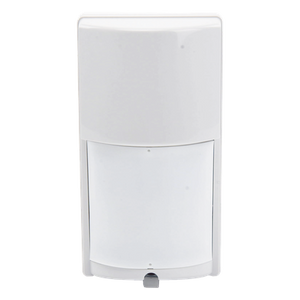 LX-402 - Sensor PIR / Interior y Exterior / Cobertura 12 x 15 m (39.4 x 49.2 ft) / Alámbrico / Doble Blindaje / Selector Día/Noche