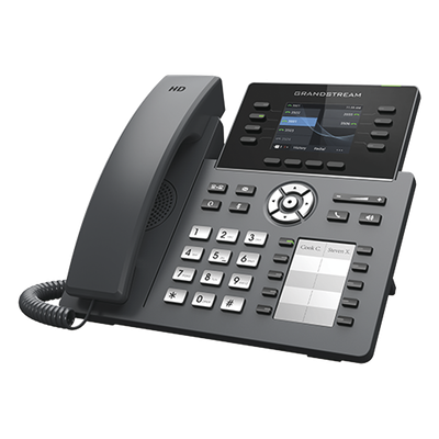 GRP2634 - Grandstream Networks GRP2634 teléfono IP Negro 8 líneas TFT Wifi, Terminal con conexión por cable, En banda, Fuera de banda