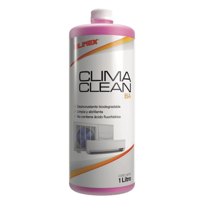 CLIMA-CLEAN-BA - Limpiador Espumoso / Biodegradable / Base Agua / Serpentines Minisplit / Eficiencia Energética