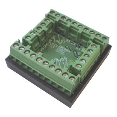 NX0034 - Módulo de Entradas/Salidas Digitales / 11 EN + 5 SAL / Colector Abierto 2A/48VDC / RS485 / 39x39x16 mm / 1.53x1.53x0.63 in
