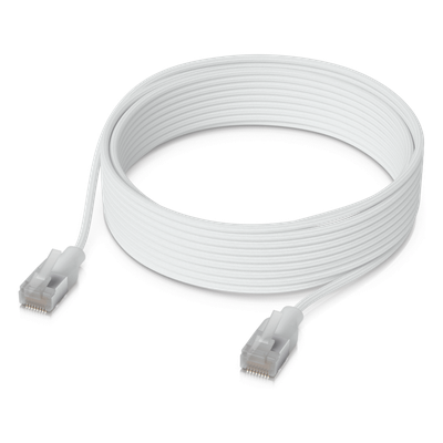 UACC-CABLE-PATCH-EL-C6A-5M-W - Patchcord Cat6A / 10G / PoE+++ / 5 m (16.4 ft) / Etherlighting / RJ45 Blindado