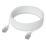 UACC-CABLE-PATCH-EL-C6A-5M-W - Patchcord Cat6A / 10G / PoE+++ / 5 m (16.4 ft) / Etherlighting / RJ45 Blindado