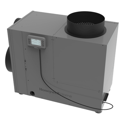DHM090R4000/U - Deshumidificador de Casa Completa / 90 Pints por Día / Ventilación Integrada / Salida Tri-Direccional / Filtro MERV 8 / Sensores de Fuga