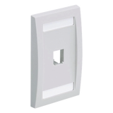 CFPE1WHY - Placa de Pared Vertical Panduit CFPE1WHY, 1 Puerto, Color Blanco.
