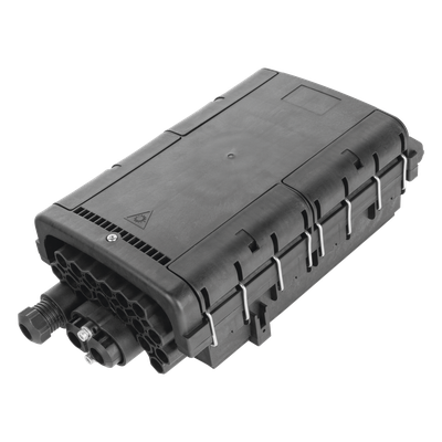 FDP-430D - Caja de Distribución de Fibra Óptica / 48 Empalmes / 16 Acopladores SC/APC / IP68 / Enterrado Directo / 3 Entradas / 16 Salidas