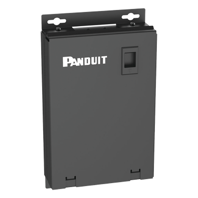 CPB12BL - Caja de Consolidación / 12 Puertos Mini-Com / Acero / 287x181.6x63 mm / 0.94x0.60x0.21 ft / Negro