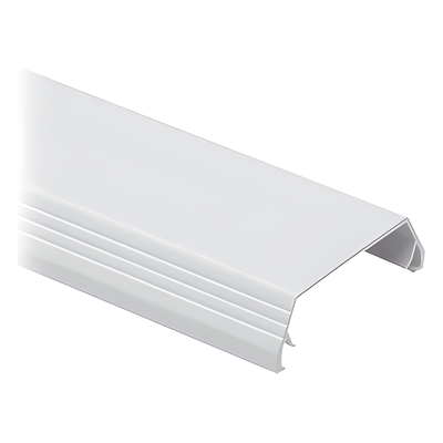 T45CIW8 - Tapa para Canaleta T-45 / PVC Rígido / Bisagra Doble Acceso / 60.3 x 19.1 x 2400 mm / UL94-V0 / Blanco Mate