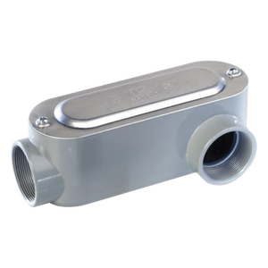OLL-0099C - Caja de Conexión Ovalada / Rosca NPT 1 1/4" (31.8 mm) / Volumen 512.6 cm³ / Aluminio Diecast / Hermética al Agua / UL y CSA