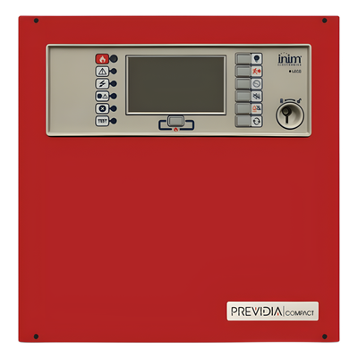 PREVIDIA-C050SR - Central de Detección de Incendio / Direccionable 1 Lazo / 64 Puntos / Pantalla Táctil / Certificación EN 54-2/4/21 y UL / Cloud Fire Integrado