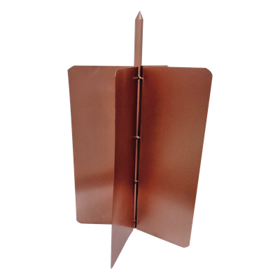 LP-REHILETE - Electrodo Convencional Tipo Rehilete / Cobre Calibre 24 / Soldadura Triple / 65 cm (25.6 in) / 5/8 in