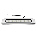 XLTE2205W - Luz de Escena LED / 6 LED / 75 lm / IP67 / 12-24 VCC / 0.1 A / 203 x 41 x 29 mm / 8 x 1.6 x 1.1 in / -30°C a +50°C / Bisel Blanco