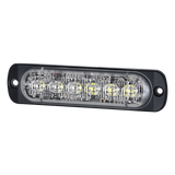 SP12AW - Luz Auxiliar LED / 12 LEDs Dual Color / SAE Class 1 / ECE R65 Class 1 / IPX7 / Perfil 9 mm (0.35 pulg)