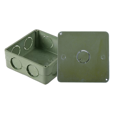 ATUP-100CYT - Caja Cuadrada con Tapa / PVC Conduit 1 pulgada / Norma NMX-E-012 / Autoextinguible / Aislante Eléctrico
