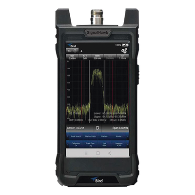 SH-60S-TC - Analizador de Espectro Portátil / 9 kHz a 6 GHz / Pantalla Táctil Multitáctil / 0.9 kg / 5 h Batería / Preamplificador 2 Niveles