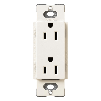 SC3PSBIL - Contacto Dúplex de Pared / 15 A / 125 V / Conexión a Tierra / 3 Hilos / Color Biscuit