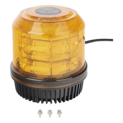 XLTE2365A - Burbuja de señalización / 12 LEDs ámbar / 10-30 VDC / IP66 / 24W / Ø115×126 mm / 0.38×0.41 ft