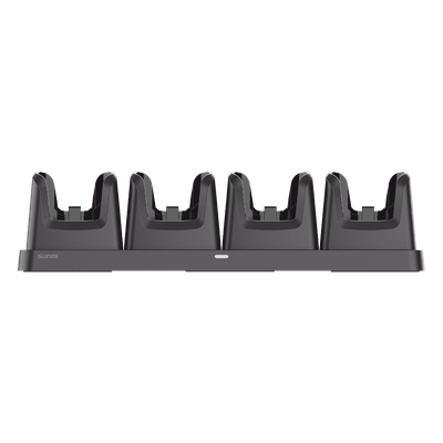 L2S4SLOTCH - Base de Carga 4 Bahías / Tecnología 2-Pin / Indicador LED / 460x130x112.2 mm (18.1x5.1x4.4 in) / Certificaciones CE, FCC, RoHS