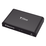 TT-383-PRO-4.0-RX - Receptor Compatible para Kits TT-383PRO4.0 / Resolución 1080P@60Hz / Cat 5e/6 / Distancia de 120 m / Control IR / Protocolo HDbitT / Compatible con Switch Gigabit .