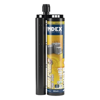 MOPUR30385 - Resina Epóxica Estructural / Relación 3:1 / Hormigón Fisurado y Armado / Categoría Sísmica C1-C2 / Rango -40°C a +70°C / 385 ml