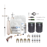 KLP-TZ12-PRO - Kit Pararrayo  LINKEDPRO con Accesorios de Instalación en Torre de Hasta 12 m de Altura.