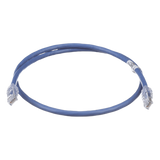UTP6AX1BU - Cable de Parcheo UTP / Cat6A / 24 AWG / CM / 0.3 m (1 pie) / Azul