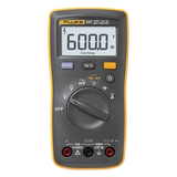 FLUKE-107ESP - Multímetro Digital Compacto / 6000 Cuentas LED / CAT III 600 V / Rango Automático / Resistencia a Caídas 1 m (3.3 ft)