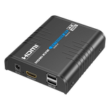 TT473KVMRX - Receptor KVM HDMI / 4K 60 Hz / Extensión 120 m (393.7 ft) / 18 Gbps / IPColor Stream / USB HID / HDCP 2.2