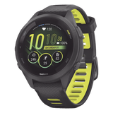 10-02810-03 - Forerunner® 265S, Bisel y carcasa en negro con correa de silicona en negro/amarillo