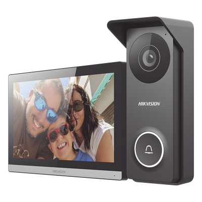 DS-KIS313-P - Kit de Videoportero Híbrido / Pantalla Táctil 7