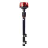 XMWL100R - Luz Telescópica LED / 9 LED de 3W / 25 Patrones de Destello / 10-30 VCC / 3A Máx / 64-104 cm (2.1-3.4 ft) / Resistente a Vibraciones