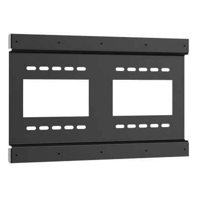 DS-MH1901 - Montaje de Pared para Dockstation BodyCam / Acero SPCC / 593x370mm (1.95x1.21ft) / 4.8kg / 2 Módulos Expansión