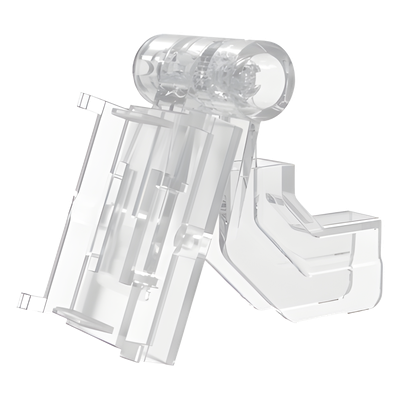 T-SHAPE-HOOK-3124 - Gancho en T para Etiqueta Electrónica / Ángulo Ajustable / Poste 6-8 mm / Compatible 2.13" - 2.66" - 2.9"