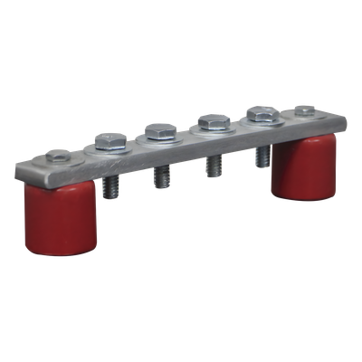 TG-BPS-7515-AL - Barra de unión de aluminio / 369A / 15 cm x 2.5 cm / TIA/EIA BICSI