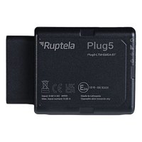 PLUG5 - Localizador GPS Vehicular / LTE Cat4 y LTE-M / Respaldo 2G / OBD Plug & Play / BLE 5.1 / Batería Interna 9-30 V DC