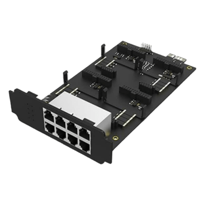 EX08 - Placa de Expansión PBX / 8 Puertos RJ11 / 4 Slots Modulares / Compatible P560 y P570
