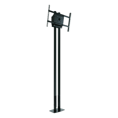 MOD-FPP2KIT200-B - Soporte de Piso Dual Pole para Pantallas 46" a 90" / Carga Máxima 211 lb (96 kg) por Pantalla / VESA hasta 600 x 400 mm / Postes Extensibles 78" (2 m) / Gestión Integrada de Cables / Inclinación +20° a -5°