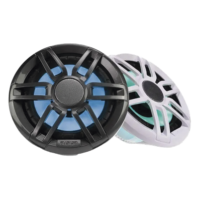 10-02197-20 - Altavoces marinos serie XS con iluminación led de 7.7" Fusion