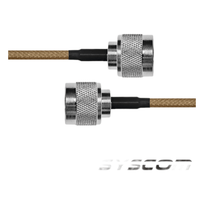 SN142KN110 - Jumper Coaxial / 110 cm (3.61 ft) / N Macho a N Macho / Cable LP142 / RFN10052
