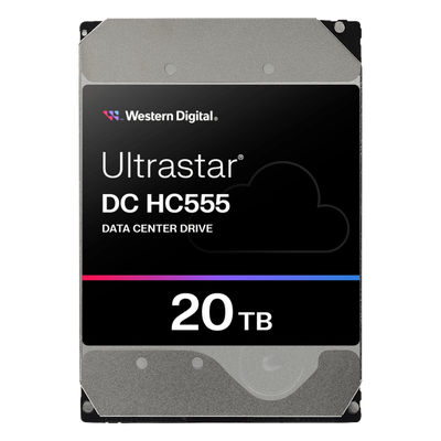 WUH722020CLE6L4 - Disco Duro Empresarial / 20 TB / SATA 6Gb/s / 7200 RPM / HelioSeal / 512 MB Buffer / 512e SE