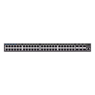 GWN7816P - GWN7816P, Switch Administrable capa 3, 48 x GigaEth PoE y 6 x 10 Giga SFP+, fuente de 920w