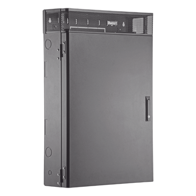 WME3BL - Gabinete de Montaje en Pared / 6 UR / 3 UR Activo + 3 UR Pasivo / Carga 90.72 kg (200 lbs) / Profundidad 9.5" (241.3 mm) / Acero 16 Gauge / UL 2416