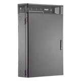 WME3BL - Gabinete de Montaje en Pared / 6 UR / 3 UR Activo + 3 UR Pasivo / Carga 90.72 kg (200 lbs) / Profundidad 9.5" (241.3 mm) / Acero 16 Gauge / UL 2416