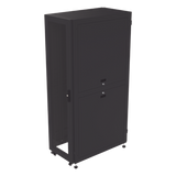 LP-60100-42U-R2 - Gabinete Rack de Piso / 19" Estándar / 42UR / 600 mm x 1000 mm / Acero / Puerta con Cristal Templado
