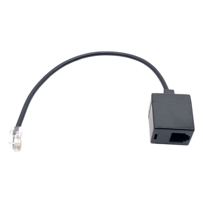 T03 - Adaptador de Diadema IP / Conector RJ9 / Secuencia 1-4 Mic y Spk / Compatibilidad Universal