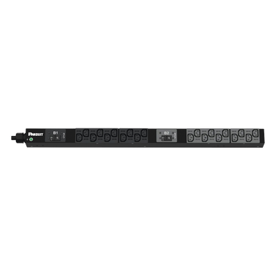 P20B16M - PDU Básico para Rack / 20 Salidas IEC C13 / Entrada NEMA L6-30P / 208 Vca / 30 Amp / Montaje 0U/1U/2U / Cable 3 m (9.8 ft)
