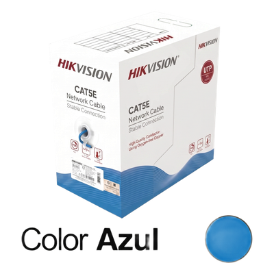 DS-1LN5E-SB - Hikvision DS-1LN5E-S/Blue cable de red Azul 305 m Cat5e U/UTP (UTP)