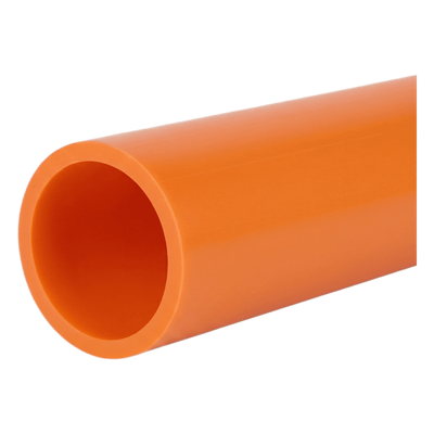 LP-20-SDR11-N-P-S-1R-0200 - Ducto para Fibra Óptica / 2" SDR 11 / Pared Lisa / HDPE Prelubricado / Rollo 200 m (656.2 ft) / Naranja / Subterráneo
