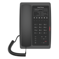 H3WB - Teléfono IP Wi-Fi / Audio HD Opus / 2 Puertos Ethernet 10/100 Mbps / PoE 802.3af / 6 Teclas Programables Hotline / 2 Cuentas SIP