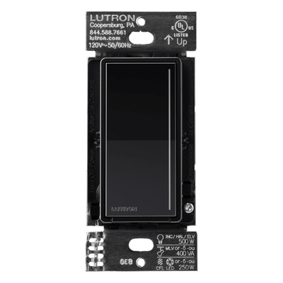 RRSTRDBL - Atenuador auxiliar RF / Panel táctil / 120 V / Multi-ubicación 3-4 vías y escalera / RadioRA 3 Sunnata