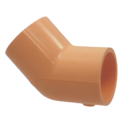 ASD-V5006-007 - Codo 45° / ¾ pulgada / Tubería de Aspiración para Detectores de Humo / CPVC Cédula 40 / Precortado 10 o 15 pies (32.8 o 49.2 ft)